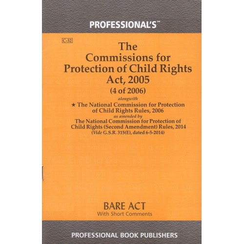 Professional's Bare Act on The Commissions for Protection of Child Rights Act, 2005